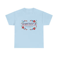 Load image into Gallery viewer, America 250th Anniversary Surrounded by Flowers T-shirt