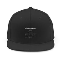Load image into Gallery viewer, Wine-trovert Hat for Wine Loving Gals