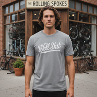 Load image into Gallery viewer, Unisex Well Shit Graphic Cotton T-Shirt
