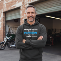 Load image into Gallery viewer, Inspirational Men&#39;s Hoodie - Every Now and Then Someone Phenomenal Appears
