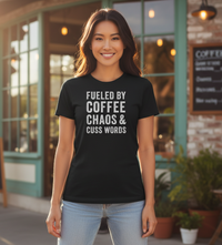 Load image into Gallery viewer, Fueled by Coffee, Chaos &amp; Cuss Words
