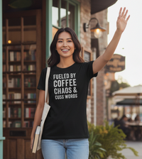 Load image into Gallery viewer, Fueled by Coffee, Chaos &amp; Cuss Words